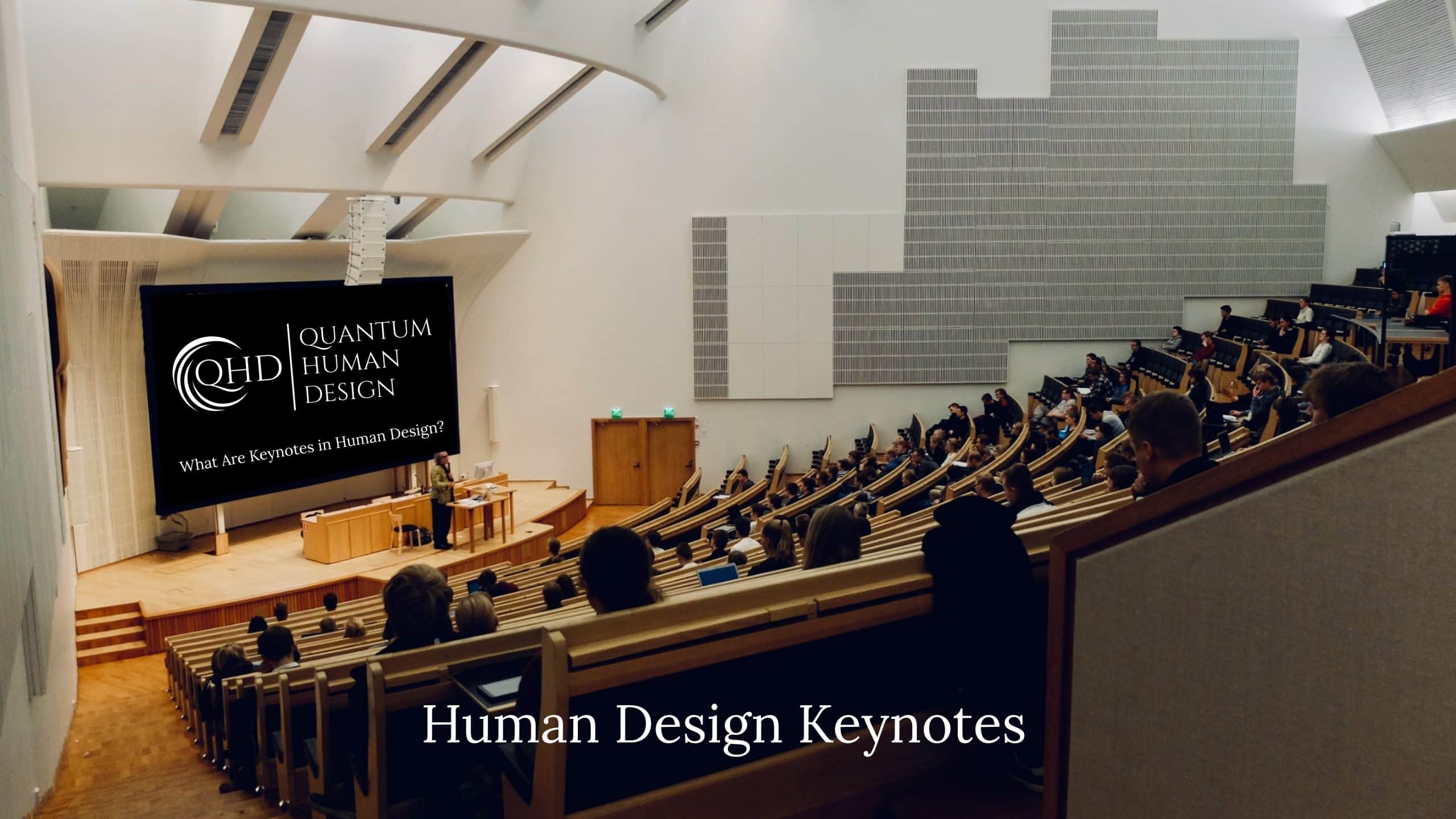 Human Design Keynotes