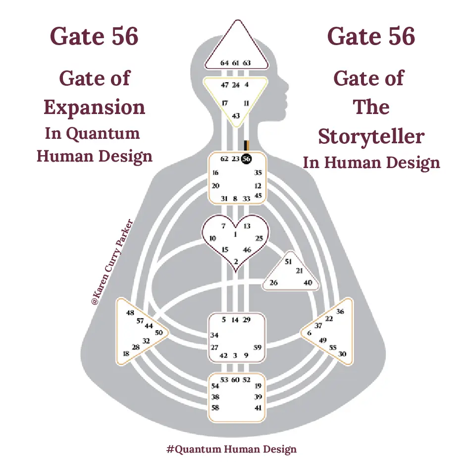 Human Design Gate 56 - The Gate of The Storyteller