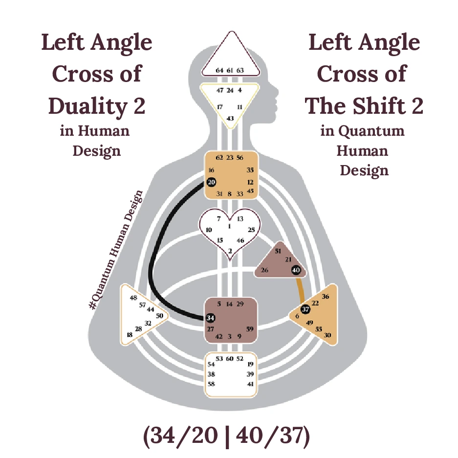 Left Angle Cross of Duality 2