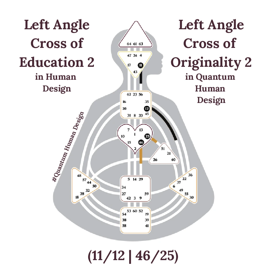 Left Angle Cross of Education 2