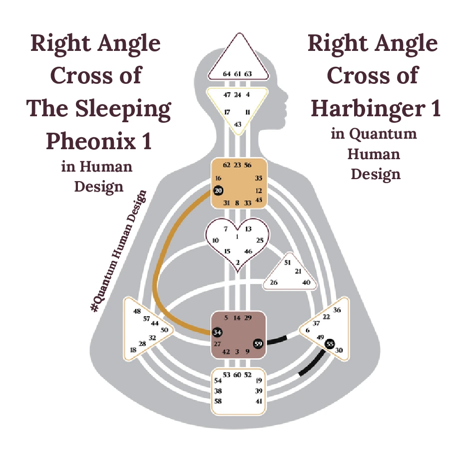Right Angle Cross of the Sleeping Pheonix