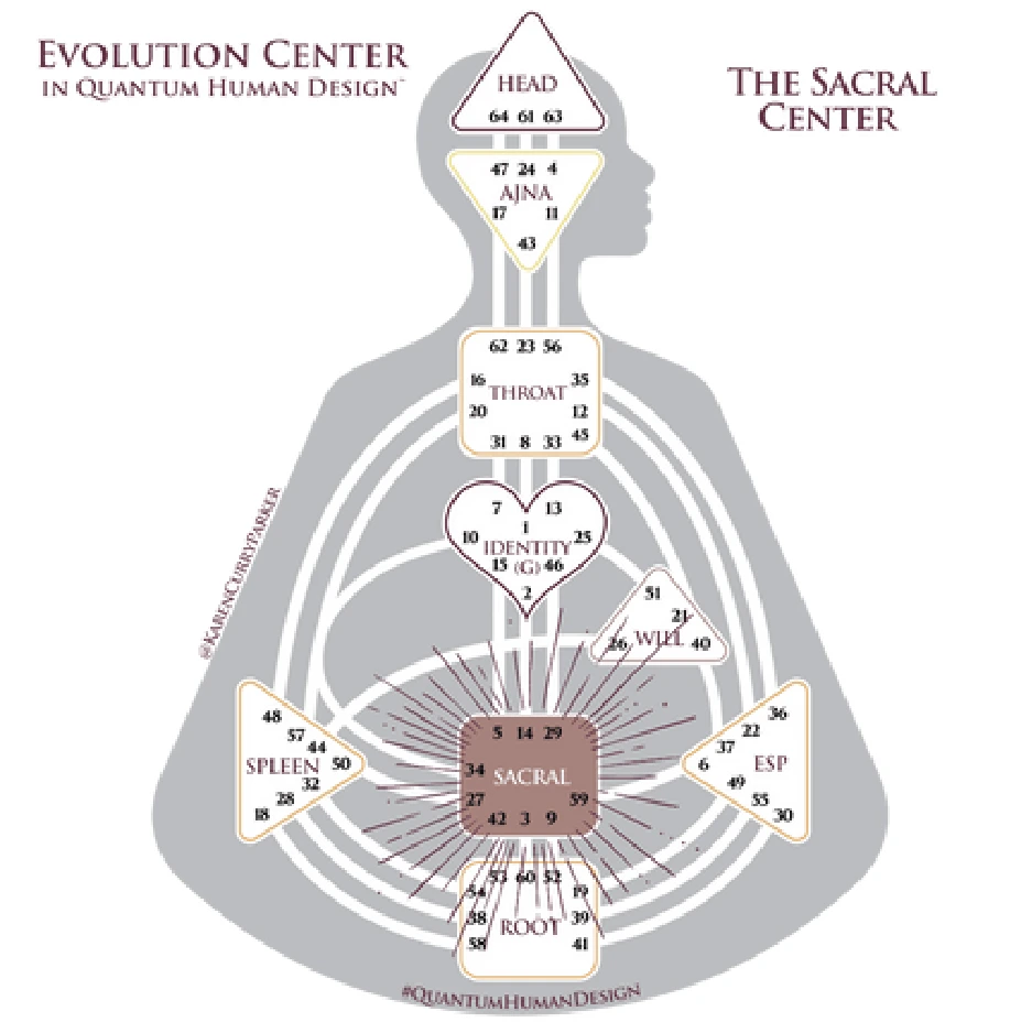 Human Design Generator - Defined Sacral Center